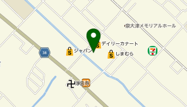 ワッツウィズ泉大津ココカラファイン店の地図画像