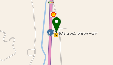 ワッツウィズ掛合ウェルネス店の地図画像