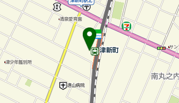 ワッツウィズ津新町TRYmart店の地図画像