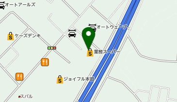 ワッツウィズ業務スーパー富里店の地図画像