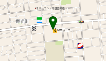 ワッツウィズ西郷関西スーパー店の地図画像