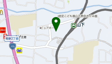 ワッツウィズ川西山下サンディ店の地図画像