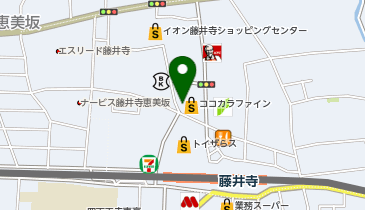 ワッツウィズ藤井寺ココカラファイン店の地図画像