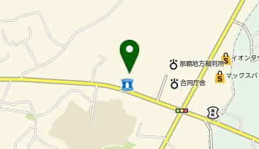 ワッツウィズ知花ふく薬品店の地図画像