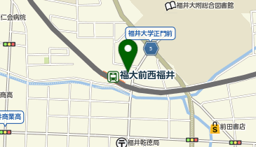 ワッツウィズ西福井ハニー食彩館店の地図画像