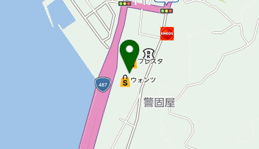 ワッツウィズ警固屋ウォンツ店の地図画像