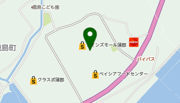 ワッツ蒲郡カインズ店の地図画像