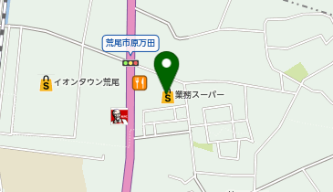 ワッツウィズ荒尾原万田業務スーパー店の地図画像