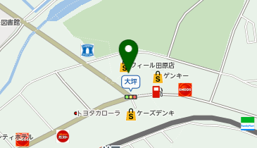 ワッツウィズ田原フィール店の地図画像