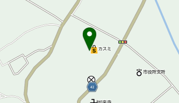 ワッツウィズ八郷カスミ店の地図画像