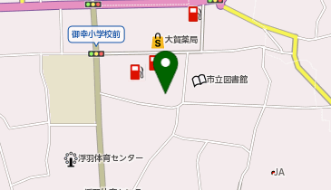 ワッツウィズうきはAコープ店の地図画像