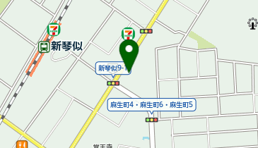 シルク麻生店の地図画像