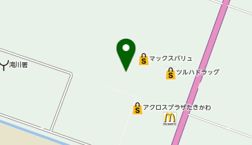 ワッツアクロスたきかわ店の地図画像