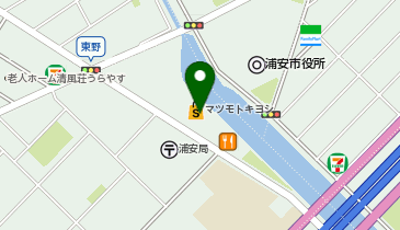 ワッツ浦安東野マツモトキヨシ店の地図画像