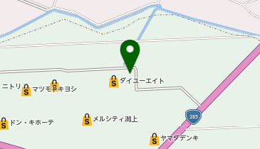 ワッツウィズ秋田潟上ダイユーエイト店の地図画像