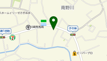 FLET&rsquo;S川崎野川店の地図画像