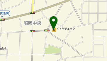 ミーツ船岡店の地図画像