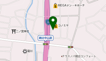 ワッツウィズコノミヤ鵜沼店の地図画像