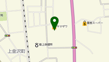 ワッツウィズ新庄ヤマザワ店の地図画像