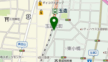 ワッツ JR玉造駅前店の地図画像
