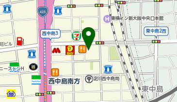 ワッツ西中島店の地図画像