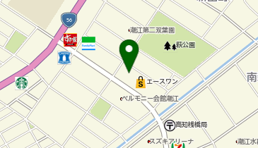 ワッツウィズ潮江エースワン店の地図画像