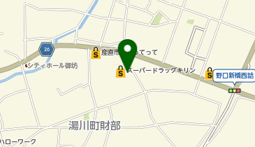 ワッツウィズ御坊スーパードラッグキリン店の地図画像