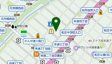 リアル呉店の地図画像
