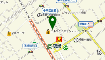BuonaVitaエルミこうのす店の地図画像