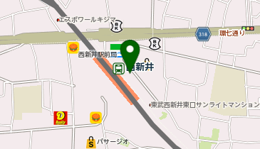BuonaVita西新井トスカ店の地図画像