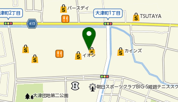 BuonaVita姫路大津店の地図画像