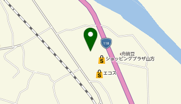 ワッツ山方店の地図画像