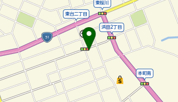 ワッツ水戸浜田店の地図画像