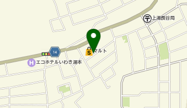 シルク 釜の前店の地図画像