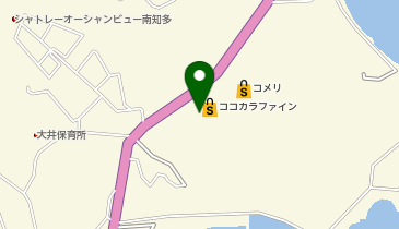 ワッツウィズ南知多ココカラファイン店の地図画像