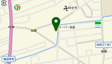 ワッツウィズ昭和生鮮夢市場店の地図画像