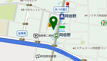 ワッツウィズあべのベルタ関西スーパー店の地図画像