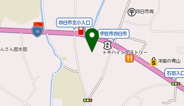 ワッツウィズ宇佐四日市トキハインダストリー店の地図画像