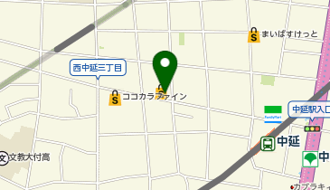 ワッツウィズ荏原文化堂店の地図画像