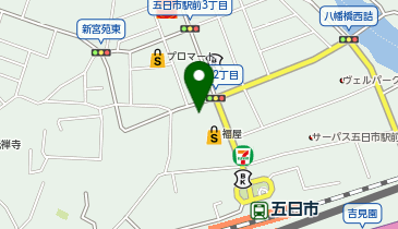 ワッツウィズ福屋五日市フードウェイ店の地図画像