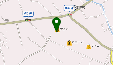 ワッツウィズ熊野ディオ店の地図画像