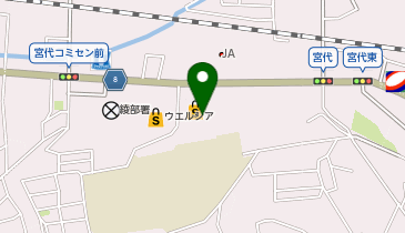 ワッツウィズあやべスーパーマツモト店の地図画像