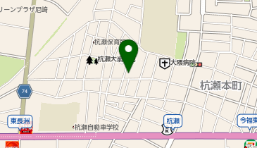 ワッツウィズ杭瀬サンエー店の地図画像