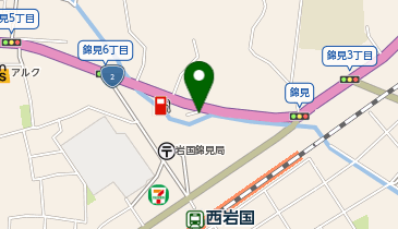 ワッツウィズ西岩国ウォンツ店の地図画像