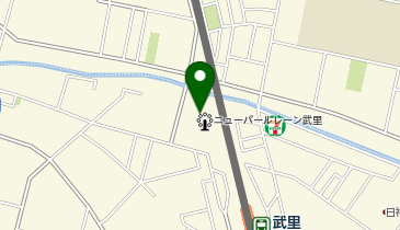ワッツウィズ武里ラコマート店の地図画像