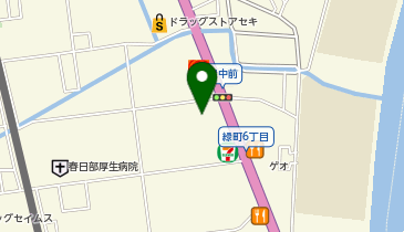 ワッツウィズ春日部緑町マルエツ店の地図画像