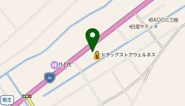 ワッツウィズ三刀屋中央ウェルネス店の地図画像