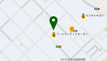 ワッツウィズ西那須野オータニ店の地図画像