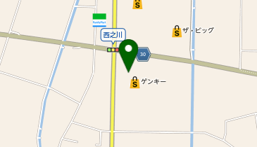 ワッツウィズ輪之内ゲンキー店の地図画像