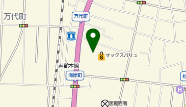 ワッツウィズ万代マックスバリュ店の地図画像